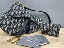 Dior — Dior Medium Saddle & Matching Wallet 2018 — Handbag — resale