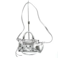 Balenciaga — Balenciaga Meito Luka Gol Nano 792599 Metallic 2Way Wom — Handbag — resale
