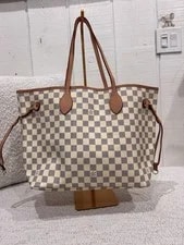 Louis Vuitton — Louis Vuitton Neverfull Medium Checkered Detach Lining HW — Handbag — resale