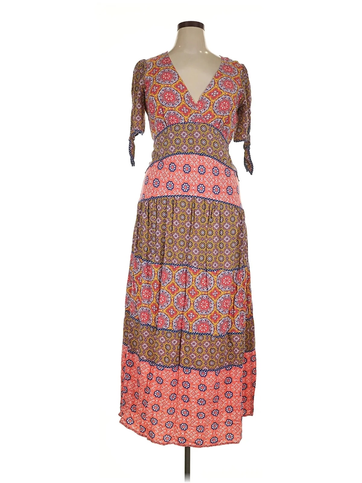 Maeve by Anthropologie — Maeve By Anthropologie 100% Rayon Casual Dress Size 14 — Handbag — resale