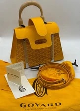 Goyard — $7120 Goyard Saigon Top Handle With — Handbag — resale