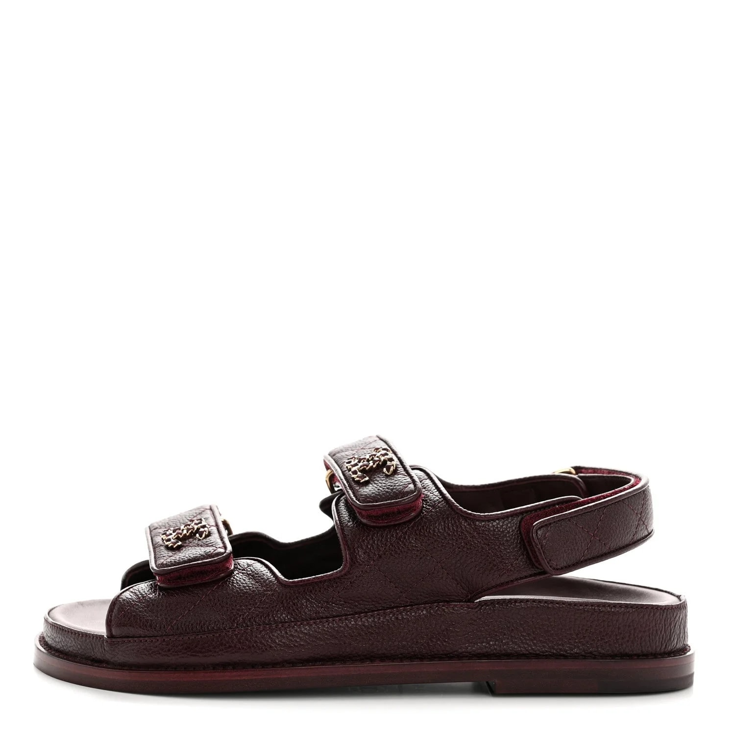 Chanel — Grained Velcro Dad 36.5 — Designer Shoe — resale