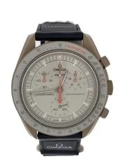 Omega — Omega Quartz Analog WHT BLK — Watch — resale
