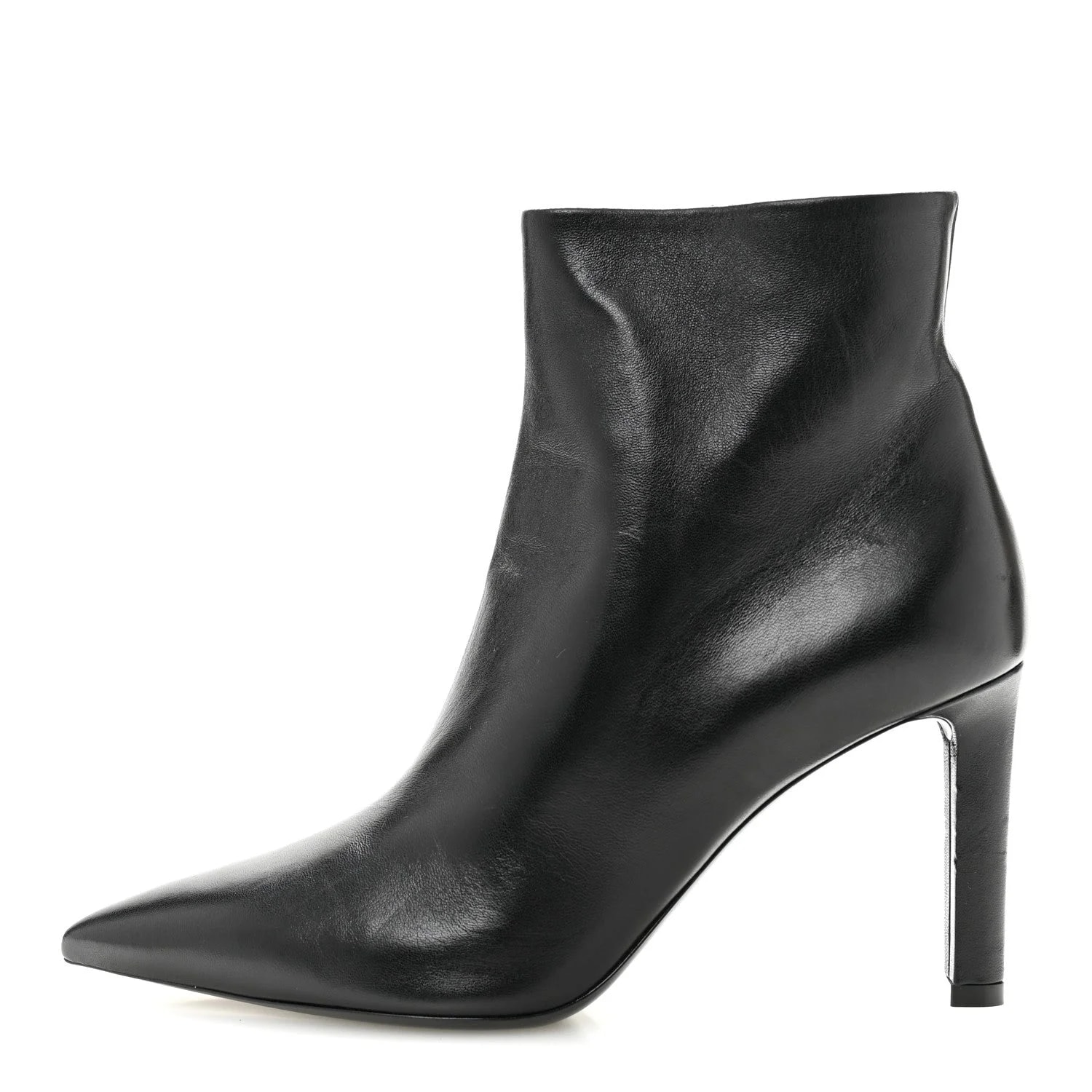Saint Laurent — Santiago Russo Kate 85 Zip Bootie 39 — Designer Shoe — resale