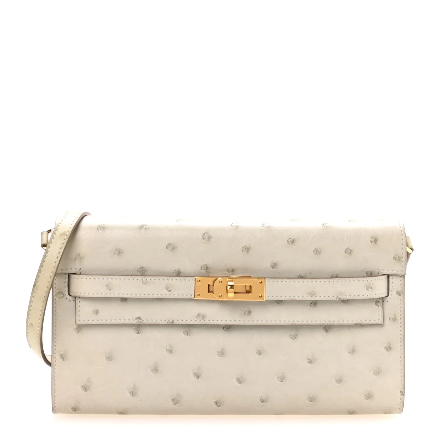 Hermès — Kelly Wallet To Go Perle — Handbag — resale