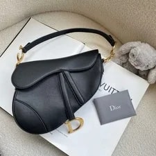 Dior — Christian Dior Saddle MM Top Handle Classic — Handbag — resale