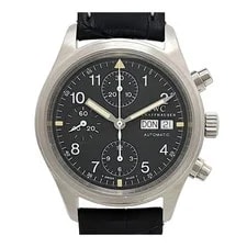 IWC — IWC Mechanical Flieger Chronograph Overhauled IW370601 Stainless Steel #TSW956 — Watch — resale