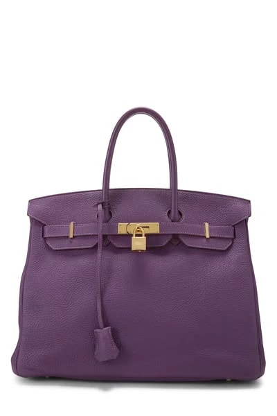 Hermès — Cassis Birkin 35 — Handbag — resale