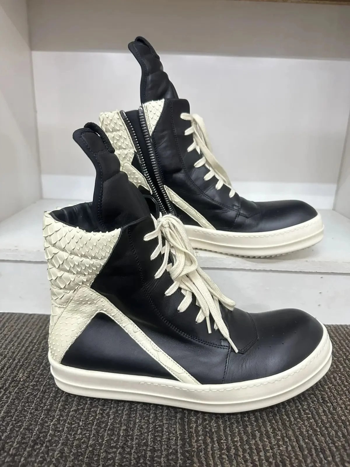 Rick Owens — Rick Owens Geobasket Phyton — Sneaker — resale