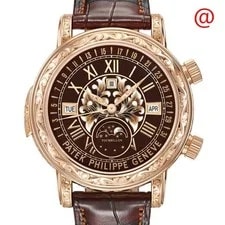 Patek Philippe — Patek Philippe Grand Complications Sky Moon Tourbillon Hand Wind Brown Dial — Watch — resale
