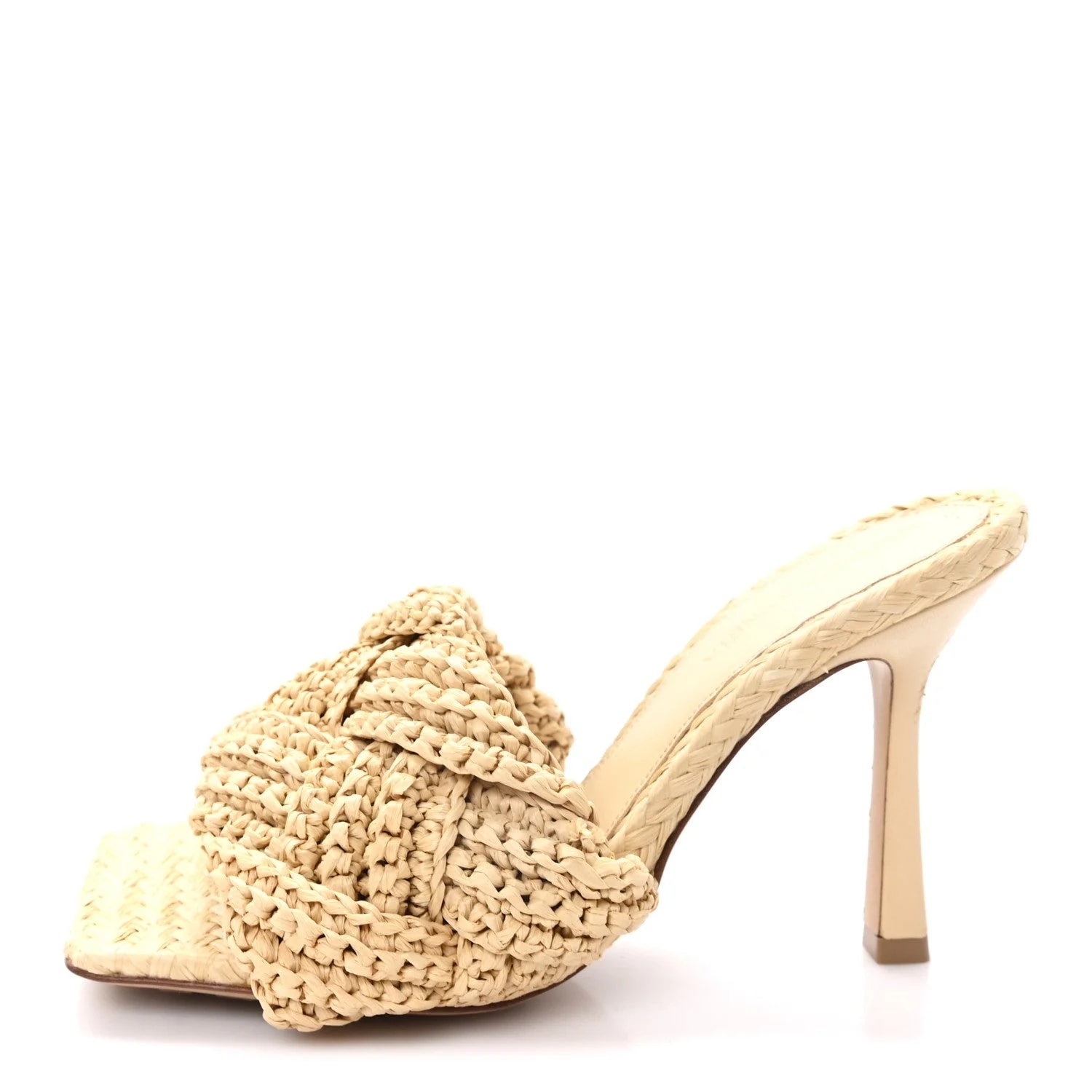 Bottega Veneta — Lido Mule 90 36 Cane Sugar — Designer Shoe — resale