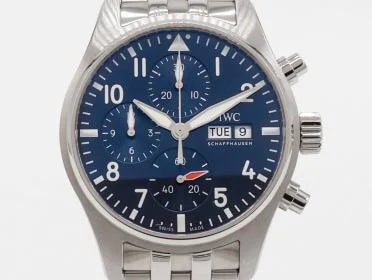 IWC — IWC Pilot Chronograph Blue Steel 41mm IW388102 Bracelet Automatic (2025) — Watch — resale