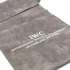 IWC — IWC Genuine Leather Pouch Storage Black 18x115cm — Watch — resale