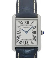 Cartier — Cartier Tank Solo LM W5200003 Quartz 27mm Silver Stainless Steel — Watch — resale