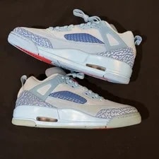 Air Jordan — Size 8.5 - Air Jordan Spizike Low Houston Oilers | Good, No Original Box — Sneaker — resale