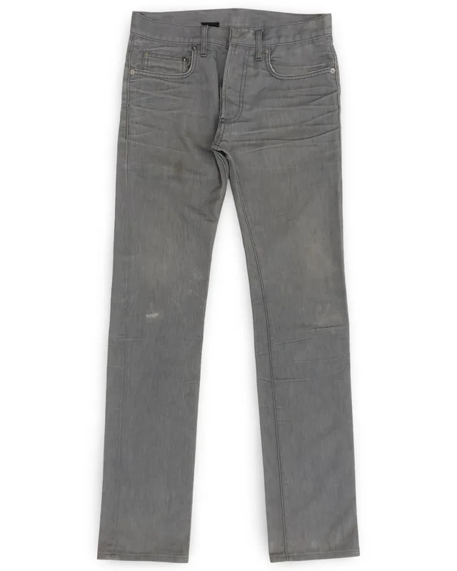 Dior — 2000s Kris van Assche's Dior Homme Claw Marks Jeans — Handbag — resale