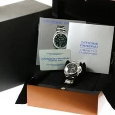Panerai — Officine Panerai Luminor PAM00072 40mm Ti Black Dial Automatic #C1989 — Watch — resale