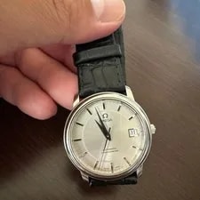 Omega — Omega Prestige Chronometer Automatic Silver Dial 34mm Case — Watch — resale