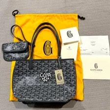 Goyard — New Goyard Anjou Reversible — Handbag — resale