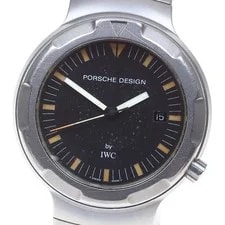 IWC — Porsche Design By IWC Ocean 2000 3524 Date Black Dial Automatic 's_821646 — Watch — resale