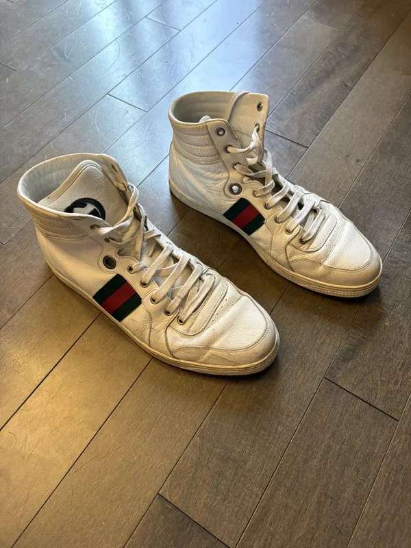 Gucci — Gucci G Coda Stripe Hightop — Sneaker — resale