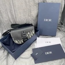 Dior — Dior Mini Saddle Flap Messenger — Handbag — resale