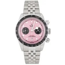 Tudor — Tudor Black Bay Chrono Stainless Steel Pink Dial 41mm M79360N-0019 — Watch — resale