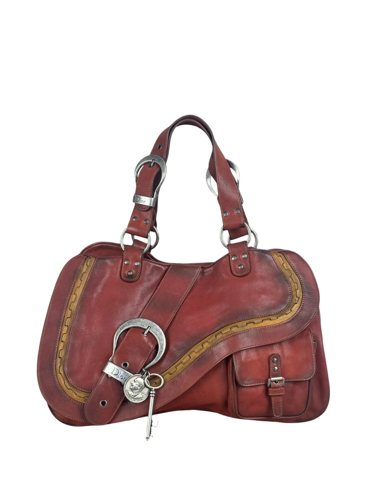 Dior — Christian Dior Gaucho Saddle Large — Handbag — resale