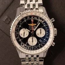Breitling — Breitling Navitimer Chronograph Reverse Panda December 2016 AB012012/BB01 — Watch — resale