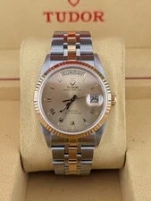 Tudor — Tudor Prince Date Day 76213 Champagne Roman Dial. 18K Gold. 2020 — Watch — resale