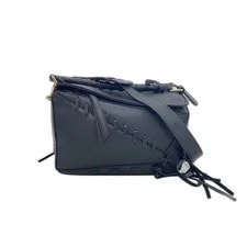 Loewe — Authentic Loewe 2-Way Puzzle With Lace-Up — Handbag — resale
