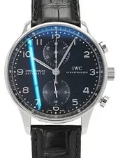 IWC — IWC Portugieser Automatic Chronograph IW371447 Black — Watch — resale