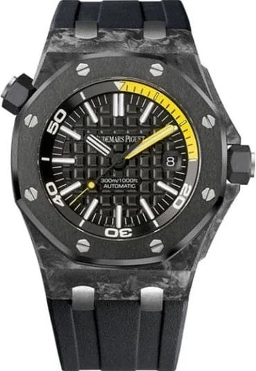 Worldofluxuryus — Audemars Piguet Royal Oak Offshore Diver Carbon and Ceramics — Watch — resale