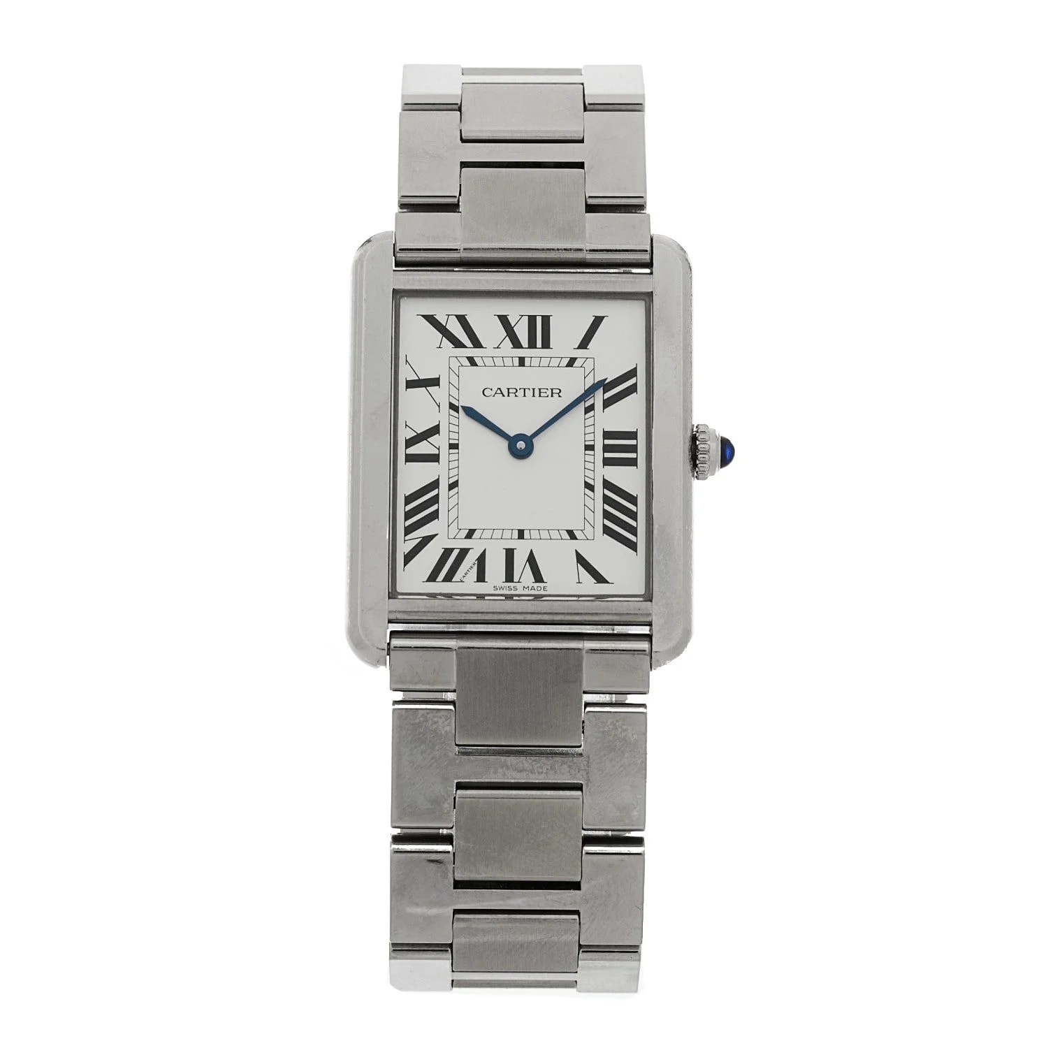 Cartier — Stainless Steel 31mm Tank Solo Automatic — Watch — resale