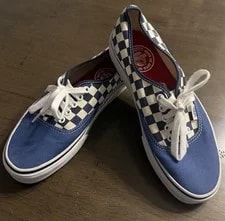 VANS — Limited Edition Vans US Open of Surfing Skate Board Shoes Checked — Sneaker — resale