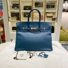 Hermès — Hermès Birkin 35 With Palladium Hardware Auth Classic — Handbag — resale