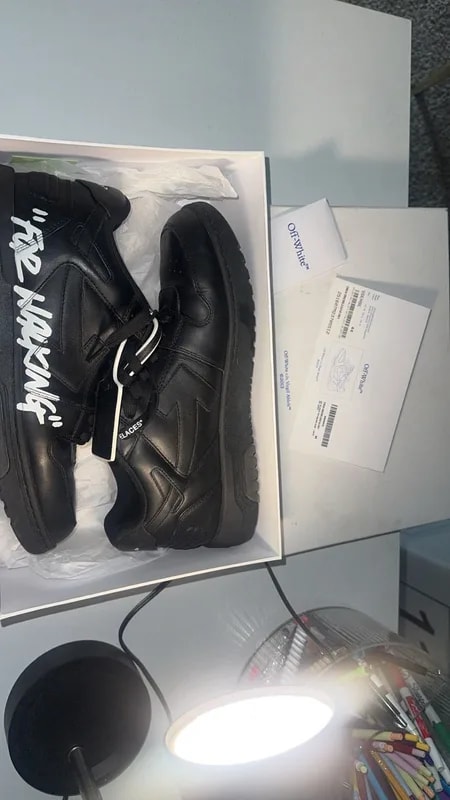 Off-White — Off-white Out of Office Low Tops — Sneaker — resale