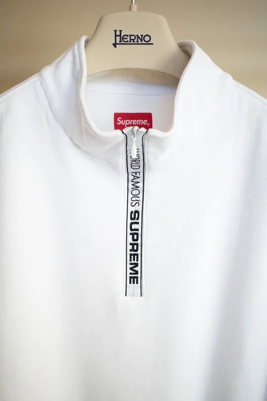 Supreme — Supreme World Famous Quarter Zip - L — Handbag — resale
