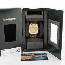 Audemars Piguet — Audemars Piguet 18K Yellow Gold Royal Oak 36mm Quartz Ref. 56023BA #W37-1 — Watch — resale