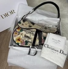 πΈ Dior Limited Edition Paris 50s Saddle πΈ