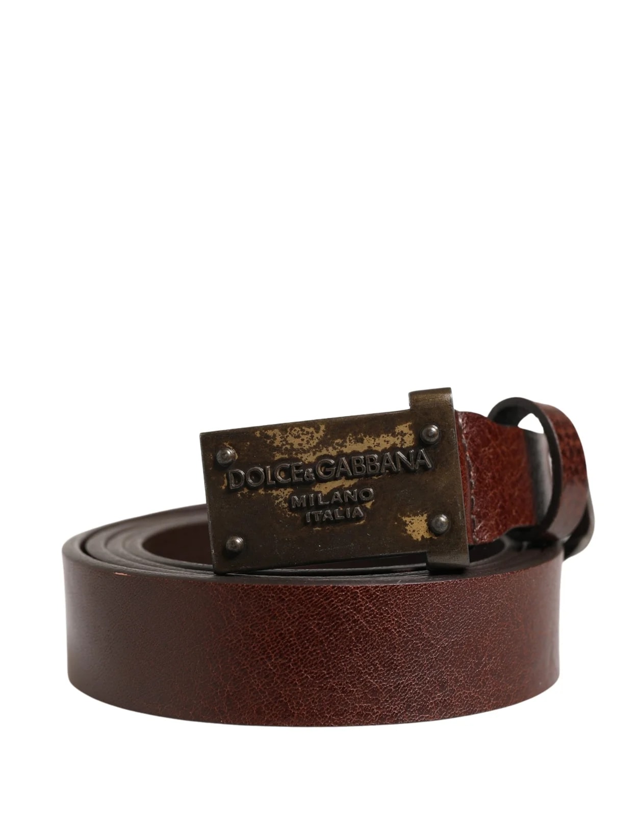 Dolce & Gabbana — Dolce & Gabbana Classic Logo Buckle Belt — Accessory — resale