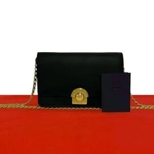 Prada — Item Prada Logo Chain Mini P — Handbag — resale
