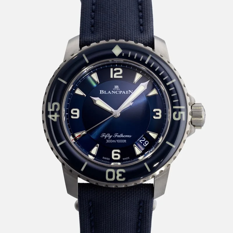 Blancpain — Blancpain Fifty Fathoms 5015-12B40-052A — Watch — resale