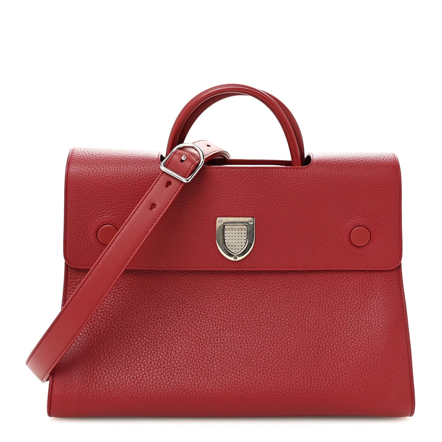 Dior — Bullcalf Large Diorever Flap — Handbag — resale