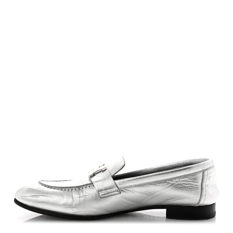 Hermès — Metallic Paris 37 — Designer Shoe — resale