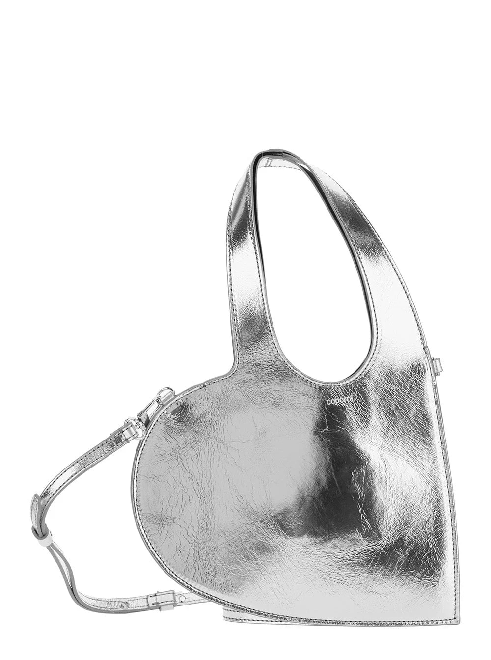 Coperni — Coperni Heart-Shaped Metallic — Cow — Handbag — resale