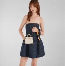 Fendi — Fendi Nano Peekaboo Camellia From Japan — Handbag — resale