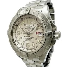 Breitling — Breitling Superocean Automatic A17360 Date White Dial Chronometer Breitlin — Watch — resale
