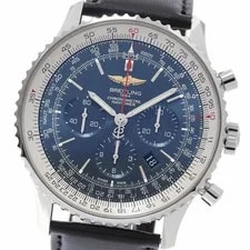 Breitling — Breitling Navitimer AB0127 Automatic 46mm Box Papers Blue Chronograph — Watch — resale