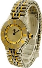 Cartier — Cartier Mast 21 W10109T2 1340 Stainless Steel / Yellow Gold 28mm Quartz #WJW433 — Watch — resale
